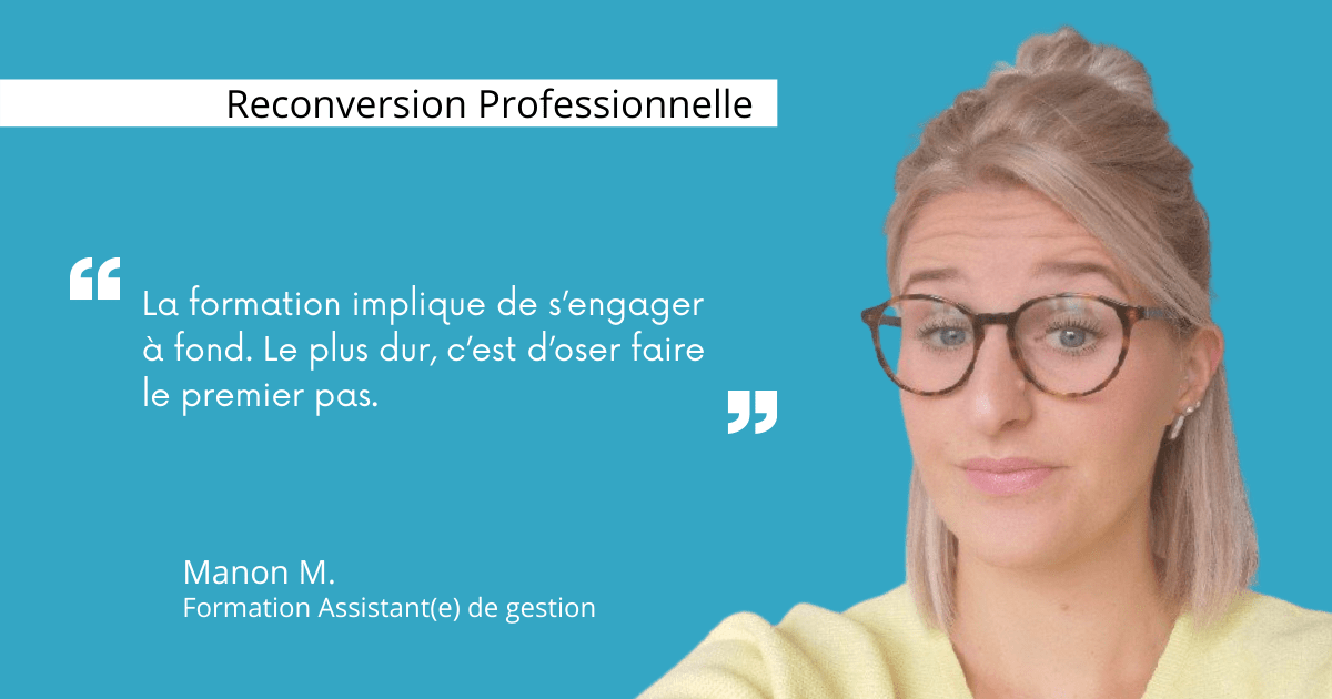 Formation Assistante De Gestion La Reconversion R Ussie De Manon